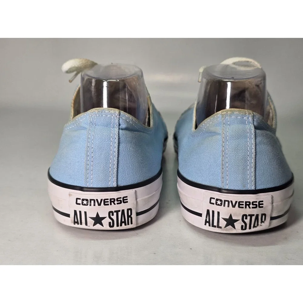 Converse All‎ Star Men's Sneakers Size 13 Women's Size 15 Blue Canvas Shoes - Picture 11 of 15